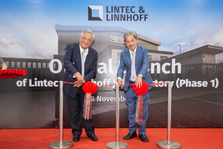 Lintec & Linnhoff launches new manufacturing plant in Malaysia and breaks ground on further expansion as customer demand grows