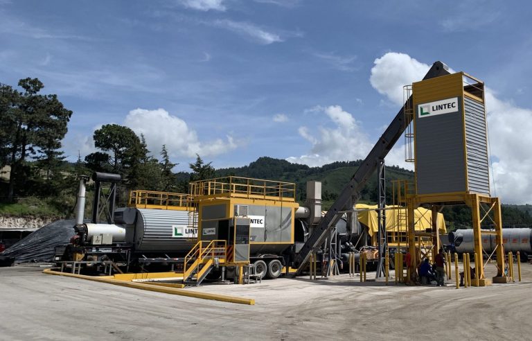 Second Lintec asphalt mixing plant delivered to Aspetro in Guatemala
