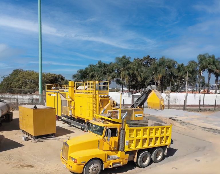 Lintec CDP5001M continuous asphalt plant supports the long road ahead for Latin America’s infrastructure programmes