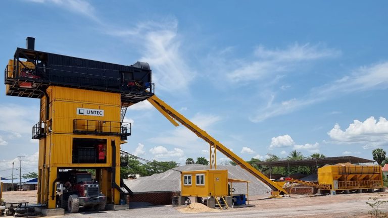 Lintec & Linnhoff asphalt plants pave the way for a more prosperous future in Cambodia
