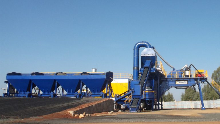 Linnhoff TSD 1500 MobileMix asphalt plants, a popular choice for road contractors in Ethiopia