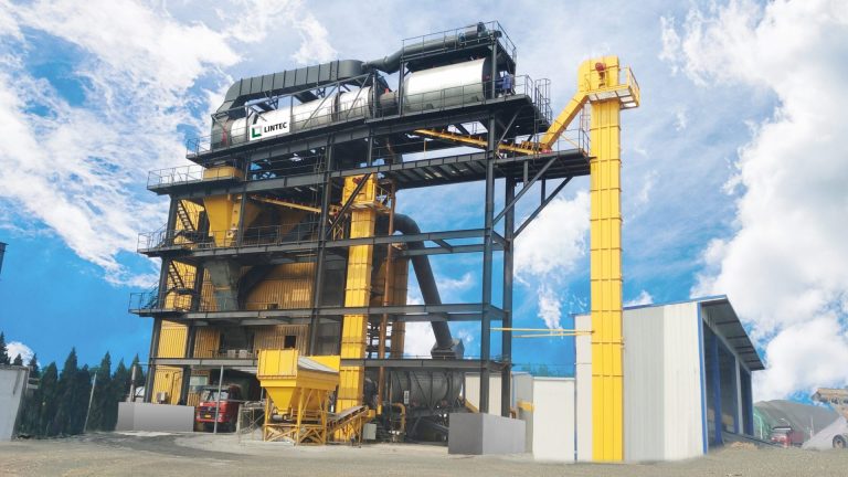 Lintec CSM4000HRC asphalt mixing plant with hot recycling system in China passes the 2 million ton mark
