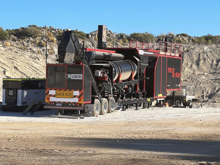 KEE Surfacing puts its first Lintec CDP Asphalt Mixing Plant to work