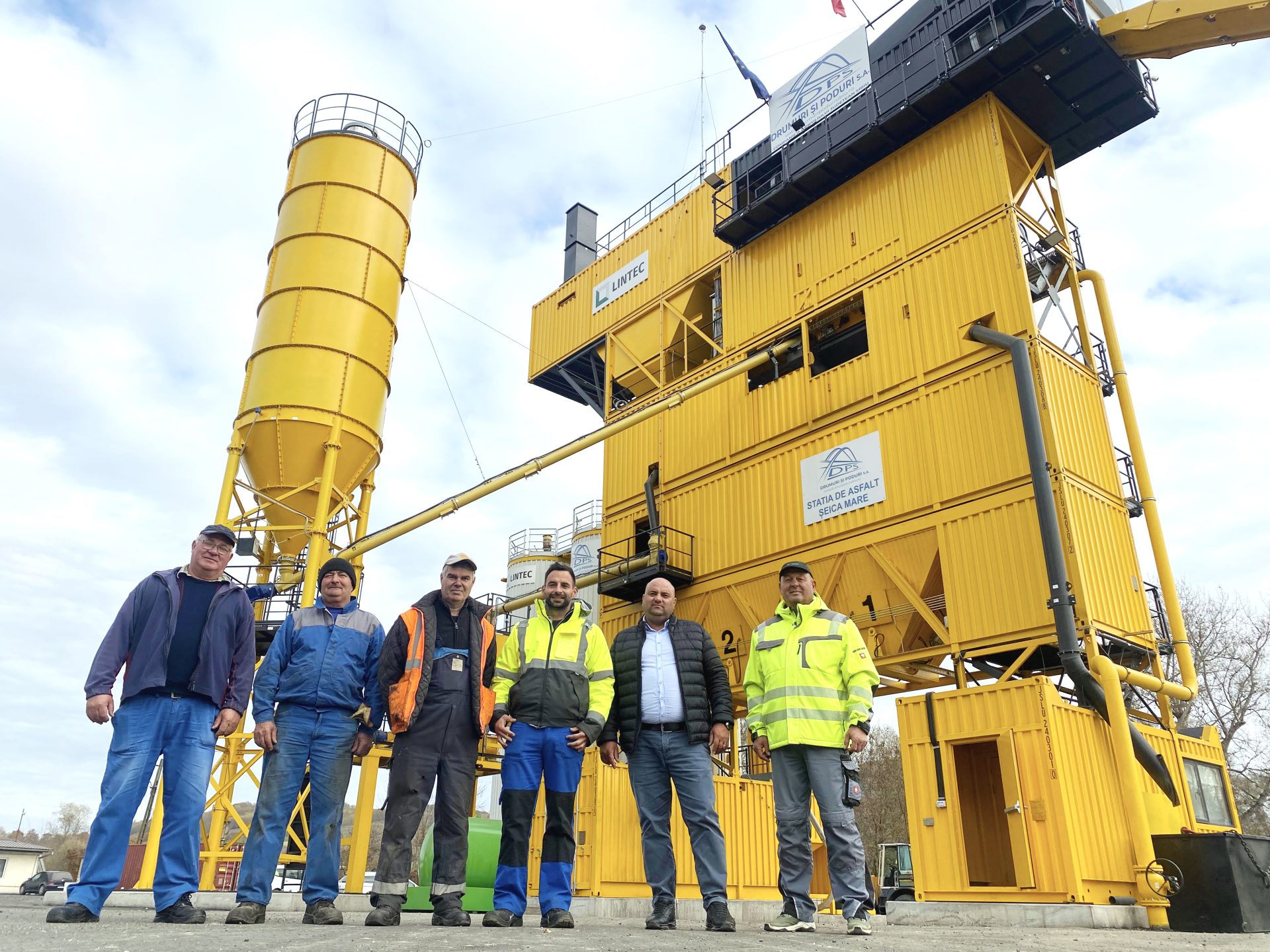 Lintec CSD1510 Asphalt Mixing Plant powers smarter, greener roads in Romania